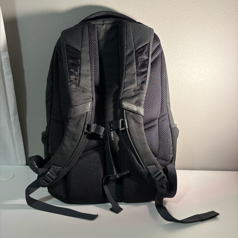 The North Face Black, Grey and White Jester Backpack - Picture 5 of 10